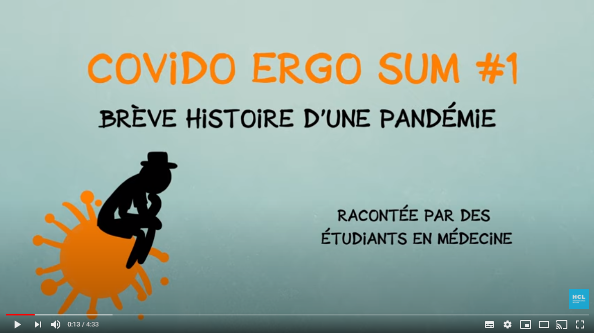 Covid19 : Deux vidéos par des étudiants de Lyon